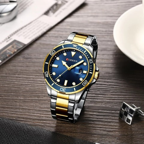 Curren Classic Design Men's Watch (Dial - 4.7cm) - CUR214