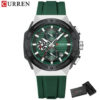 Sd7856de4890e423497beba7c82f36baeu.jpg Curren Creative Silicone Strap Watch (Dial - 4.5cm) - CUR224