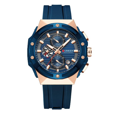 currensiliconebandwatch.png Curren Creative Silicone Strap Watch (Dial - 4.5cm) - CUR224